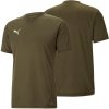Puma t-shirt khaki oliwkowy koszulka męska na krótki rękaw